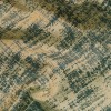 Draperie din catifea crem cu verde model rustic - 1