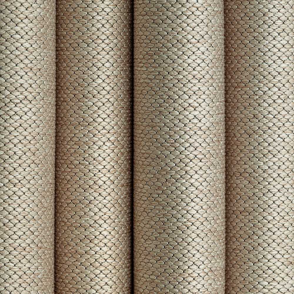 Draperie blackout (tip dimmer) cu in, crem