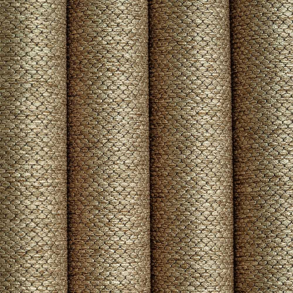 Draperie blackout (tip dimmer) cu in, caramiziu