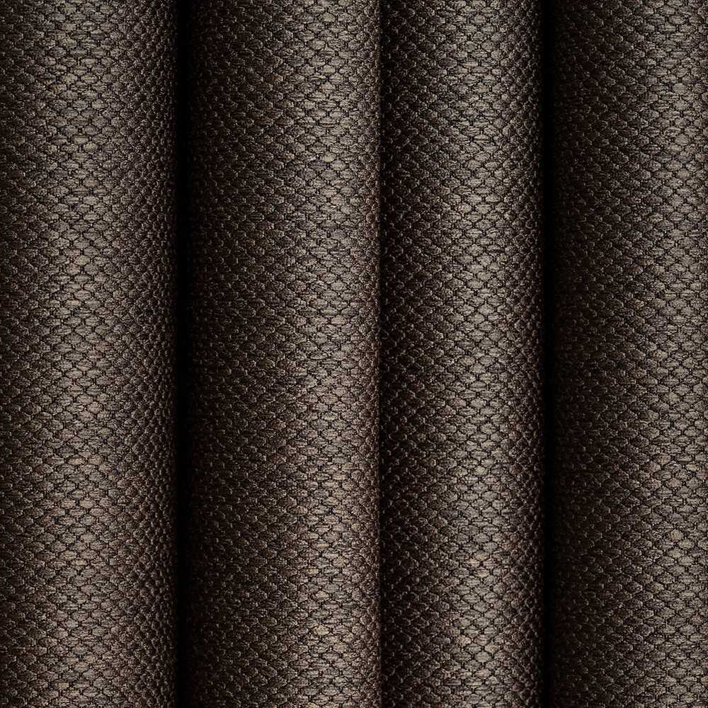 Draperie blackout (tip dimmer) cu in, maro