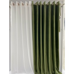 Draperie Velvet Lux, catifea, kaki
